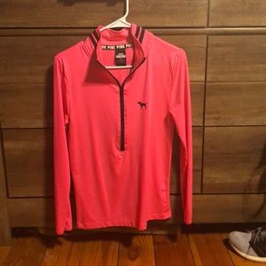 Victoria’s Secret pink ultimate half zip